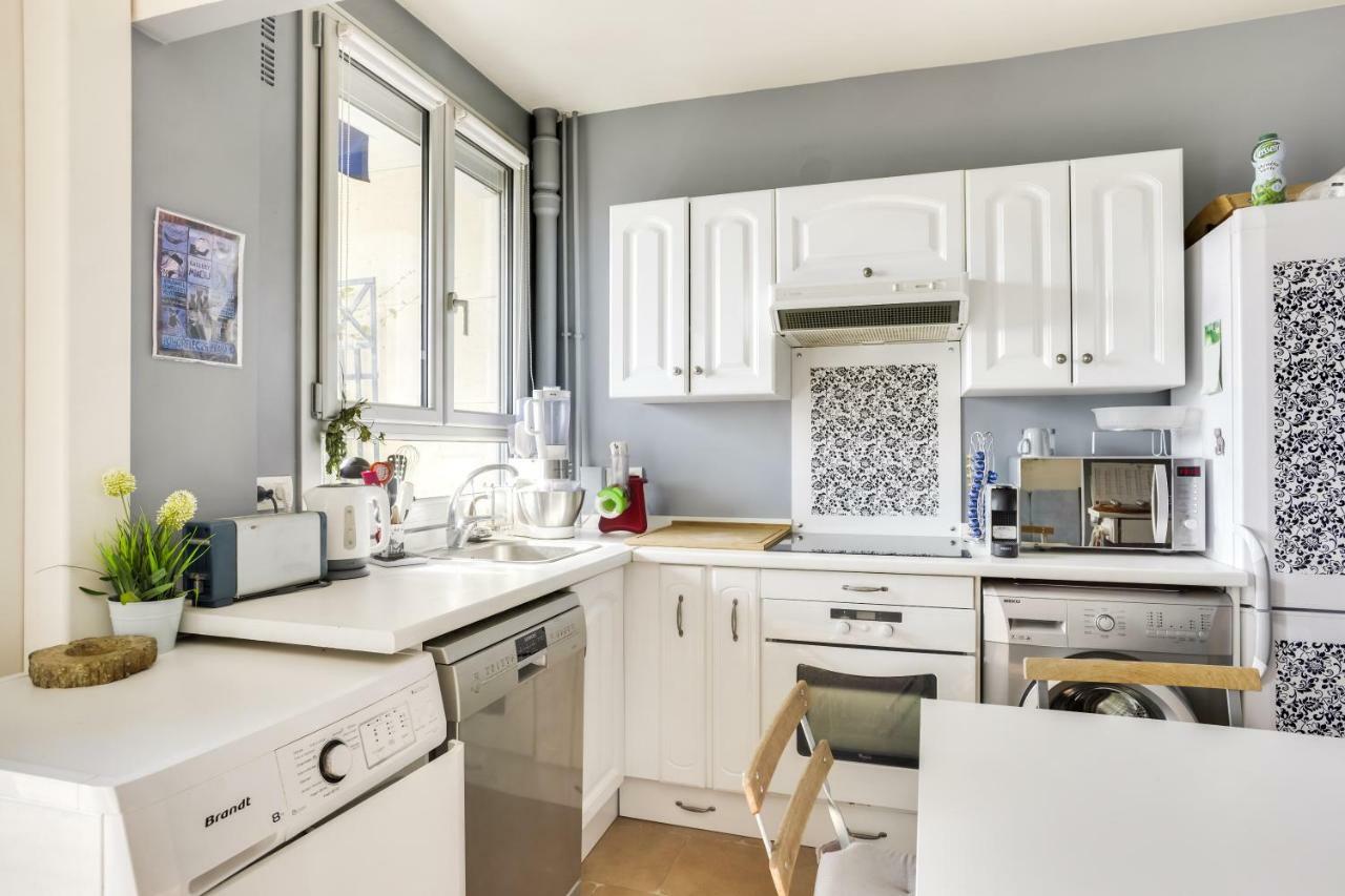 Charming Apartment With Terrace By Weekome ปารีส ภายนอก รูปภาพ